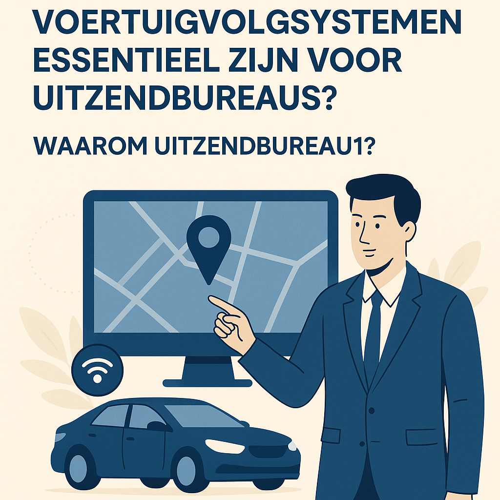 Waarom Voertuigvolgsystemen Onmisbaar Zijn voor Uitzendbureaus – En Waarom Kiezen voor Uitzendbureau1?