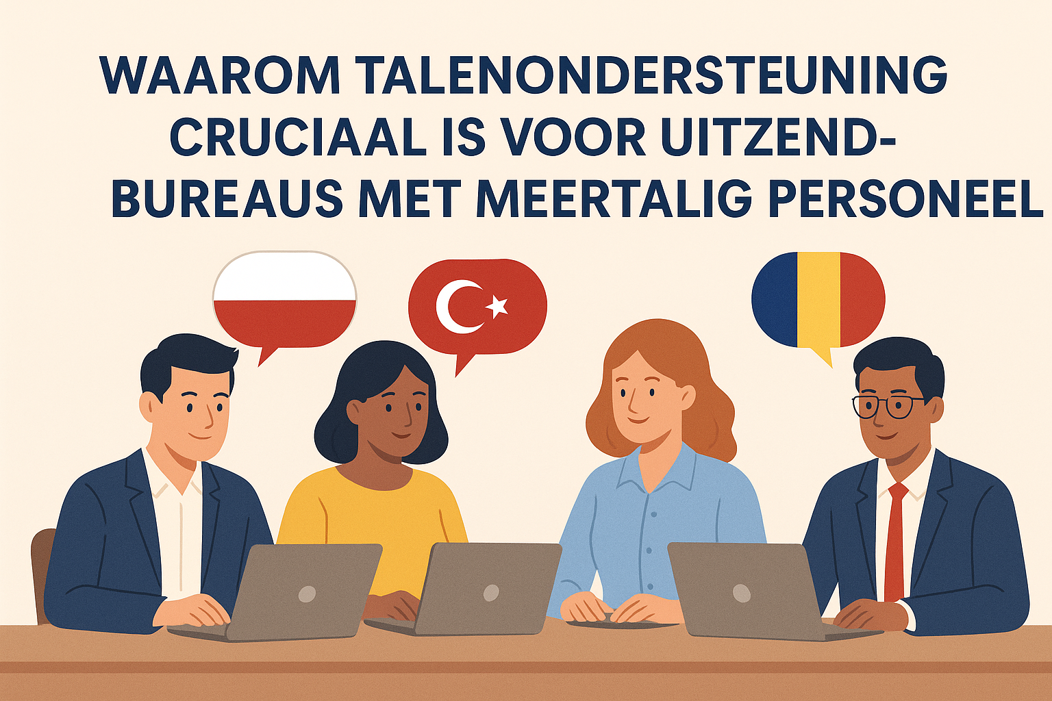 Waarom Talenondersteuning Cruciaal Is voor Uitzendbureaus met Meertalig Personeel